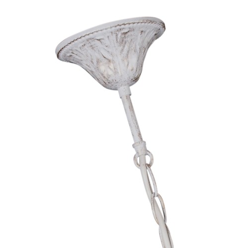 Люстра подвесная большая 8 ламп с подвесками S3144-8