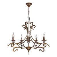 Люстра Петрасвет S3124-5, 5хЕ14 макс. 60Вт