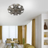 Люстра светодиодная потолочная LED плоская круглая S2441-6
